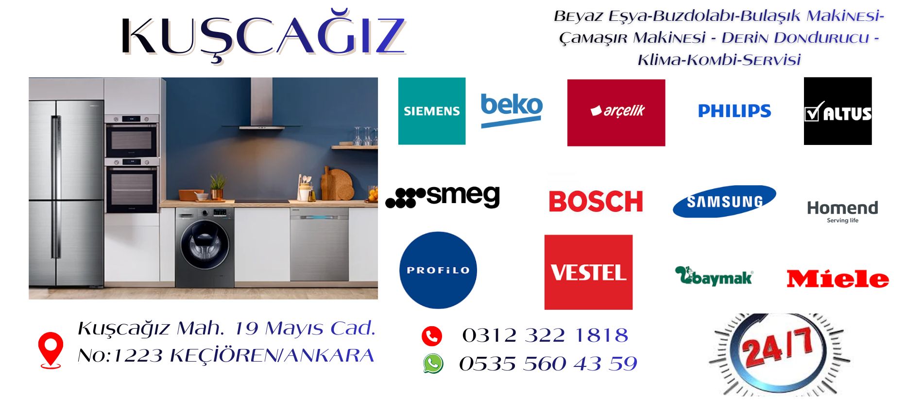 Kuşcağız Beyaz Eşya 